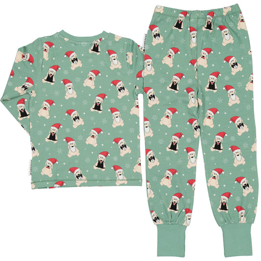 Bamboo two piece pyjamas Christmas Doddi