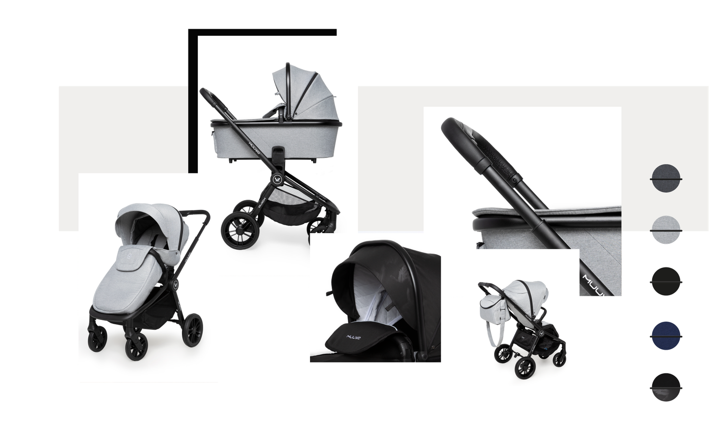 Karroce-MUUVO Quick Onyx Black Set