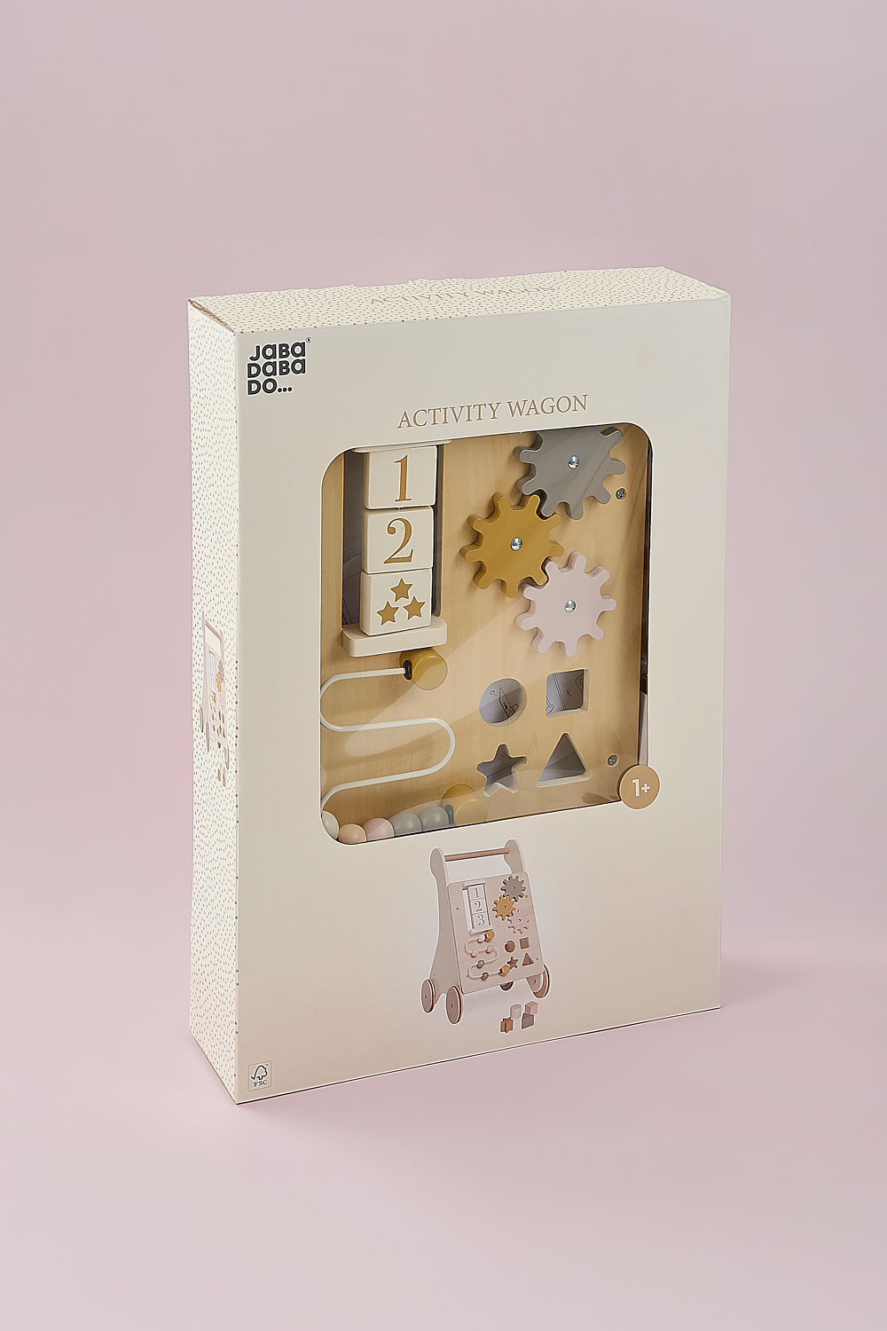 Karrocë aktiviteti për fëmijë