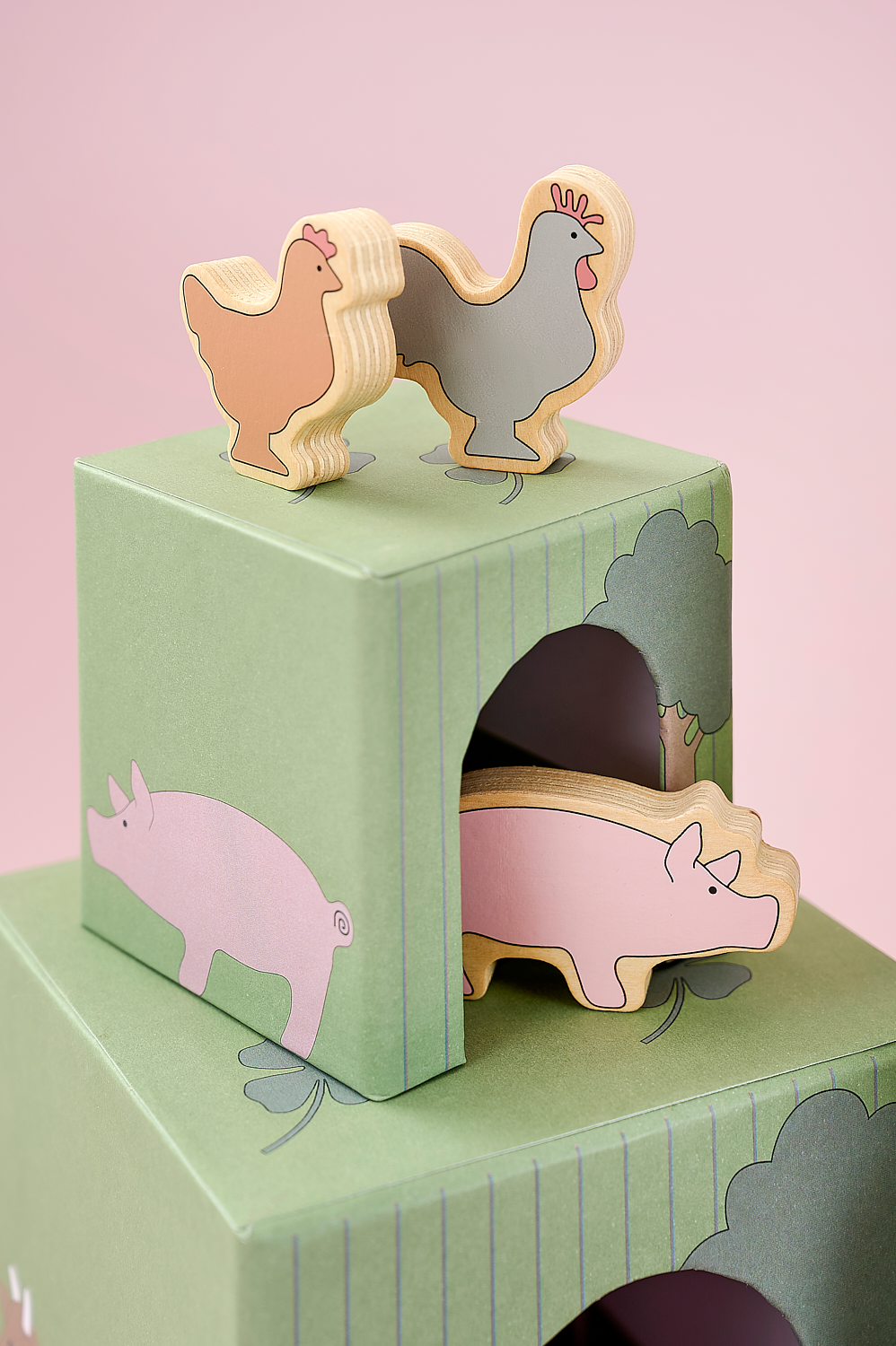 Seti Kube për Grumbullim – Fermë