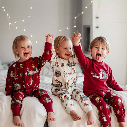 Pettson and Findus Two piece pyjamas - Dark Red