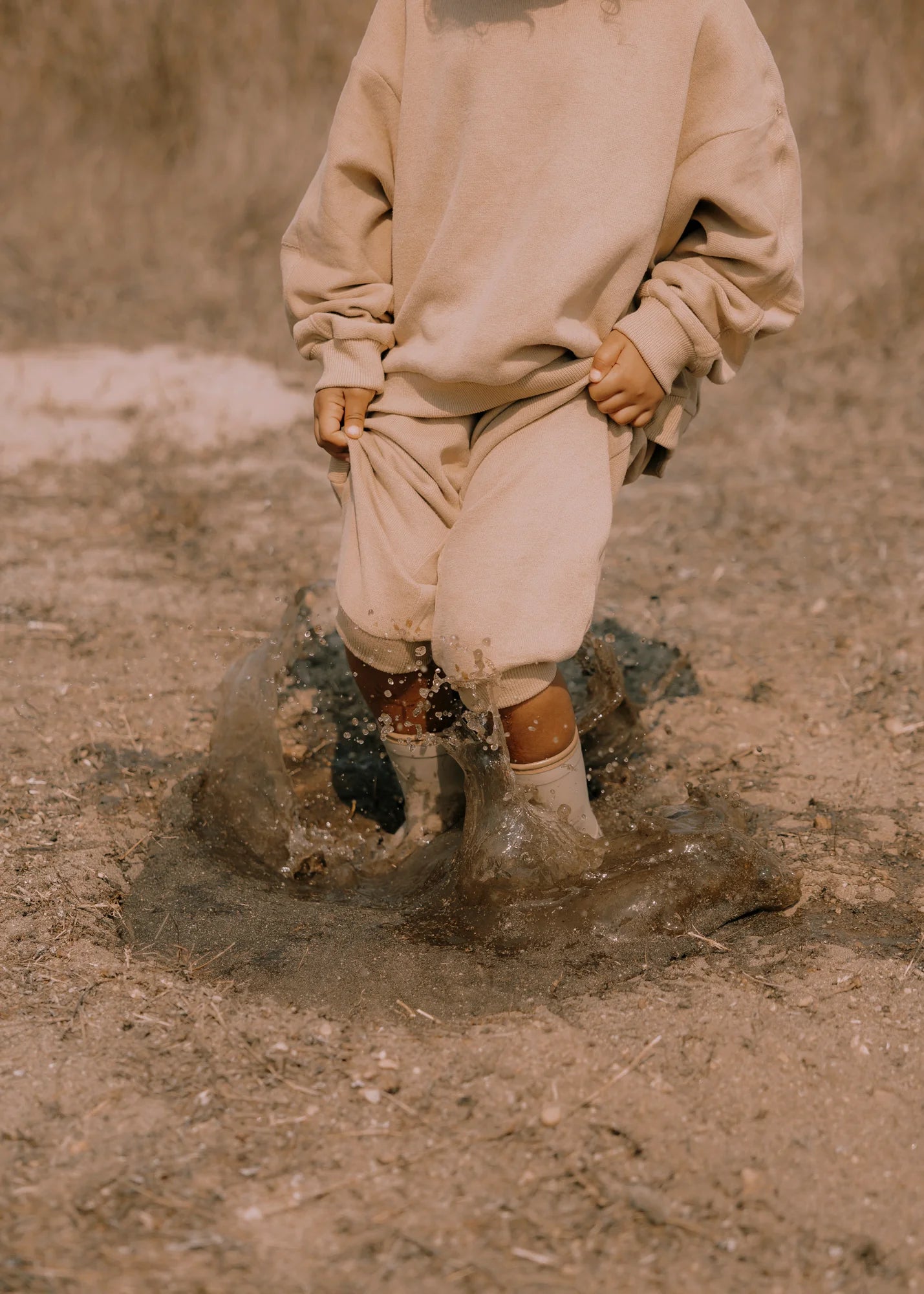 Wellies - Rain boots - Taupe