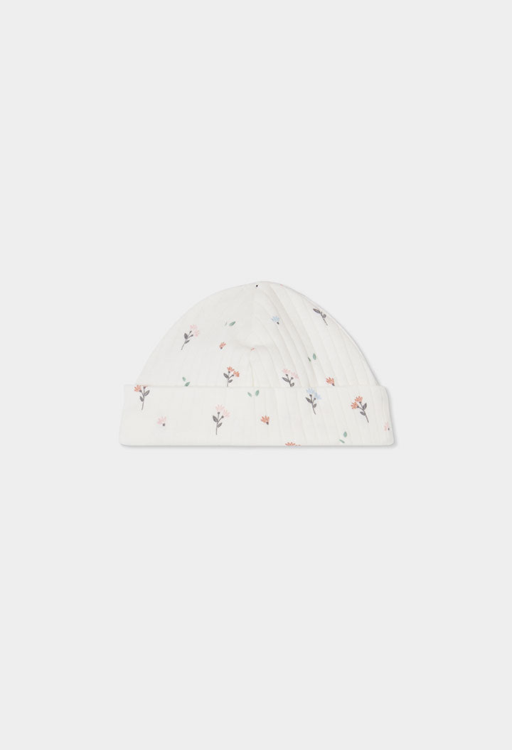 Set i bardhe me print floral me 4 pjese