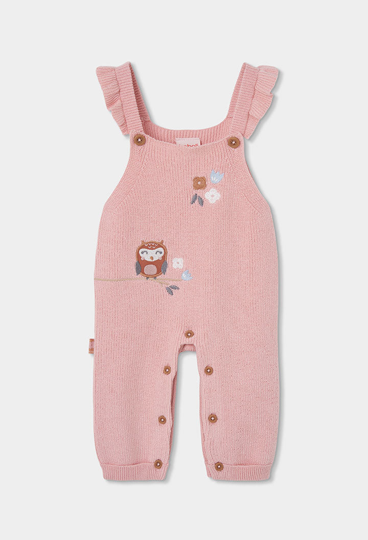 Set i Thurur për Bebe – Rozë me Detaje Florale