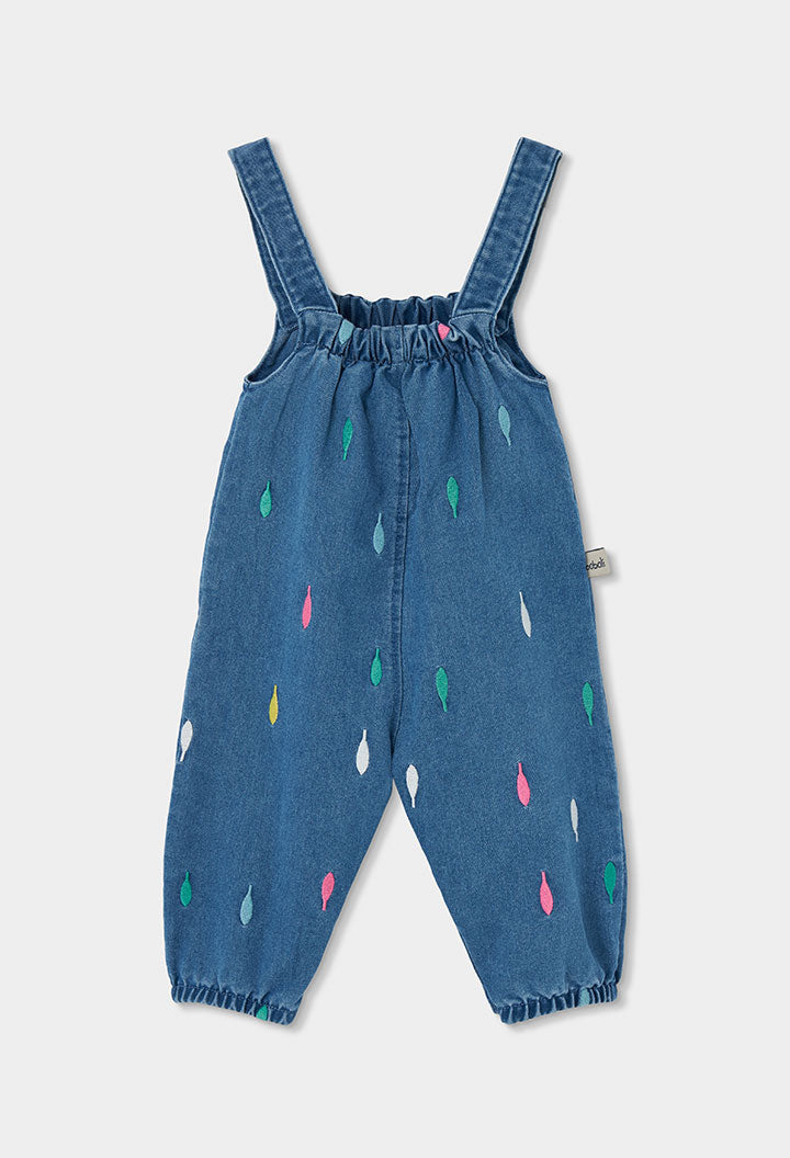 Set per vajza denim me bluze