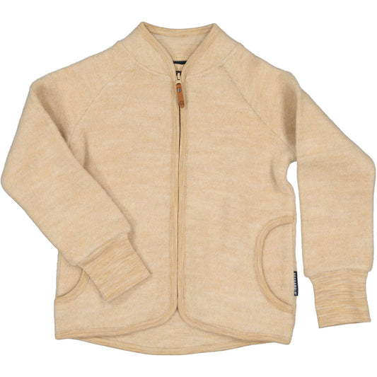 Wool fleece jacket