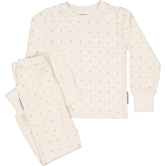 Bamboo two piece pyjamas - Golden Dots