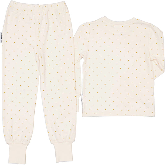Bamboo two piece pyjamas - Golden Dots