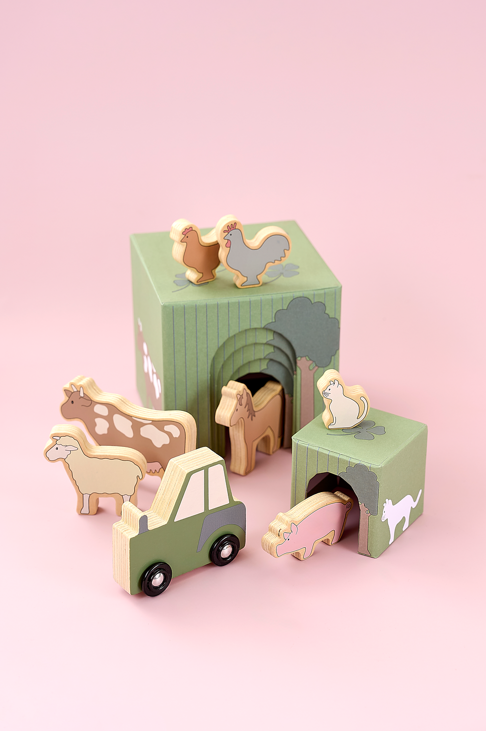 Seti Kube për Grumbullim – Fermë