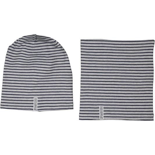 Cap/tube set Grey - Mel/Navy