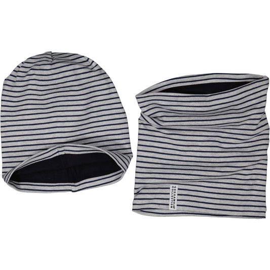 Cap/tube set Grey - Mel/Navy