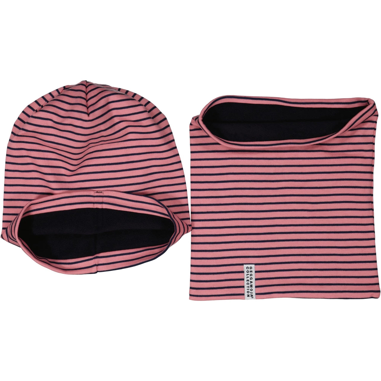 Cap/tube set - Pink/Navy