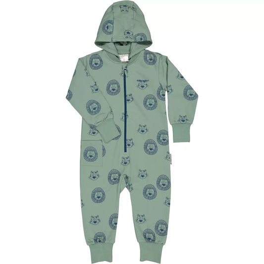 College Jumpsuit - Green Tiger