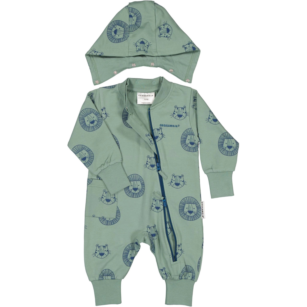 College Jumpsuit - Green Tiger