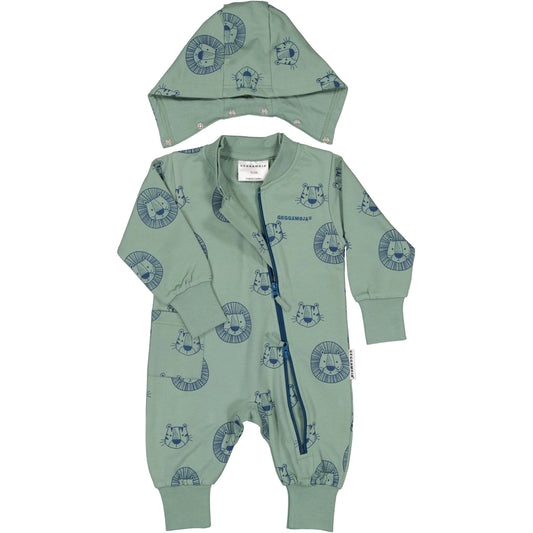 College Jumpsuit - Green Tiger