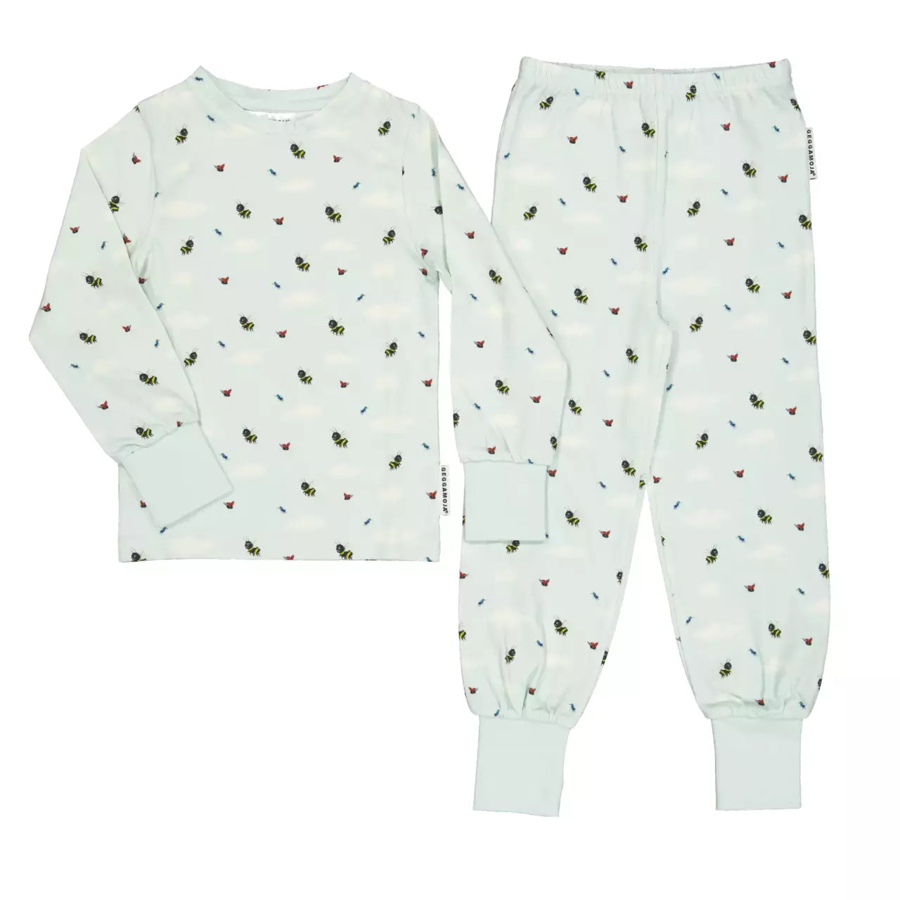 Humlan Djojj two piece pyjamas mint/sky
