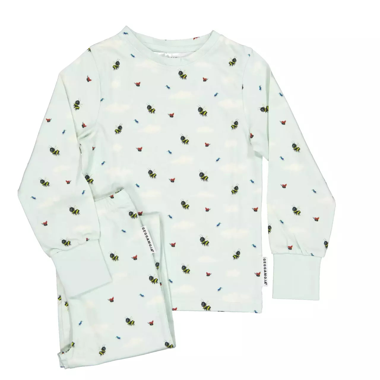 Humlan Djojj two piece pyjamas mint/sky