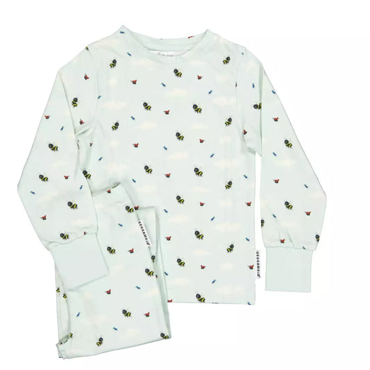 Humlan Djojj two piece pyjamas mint/sky