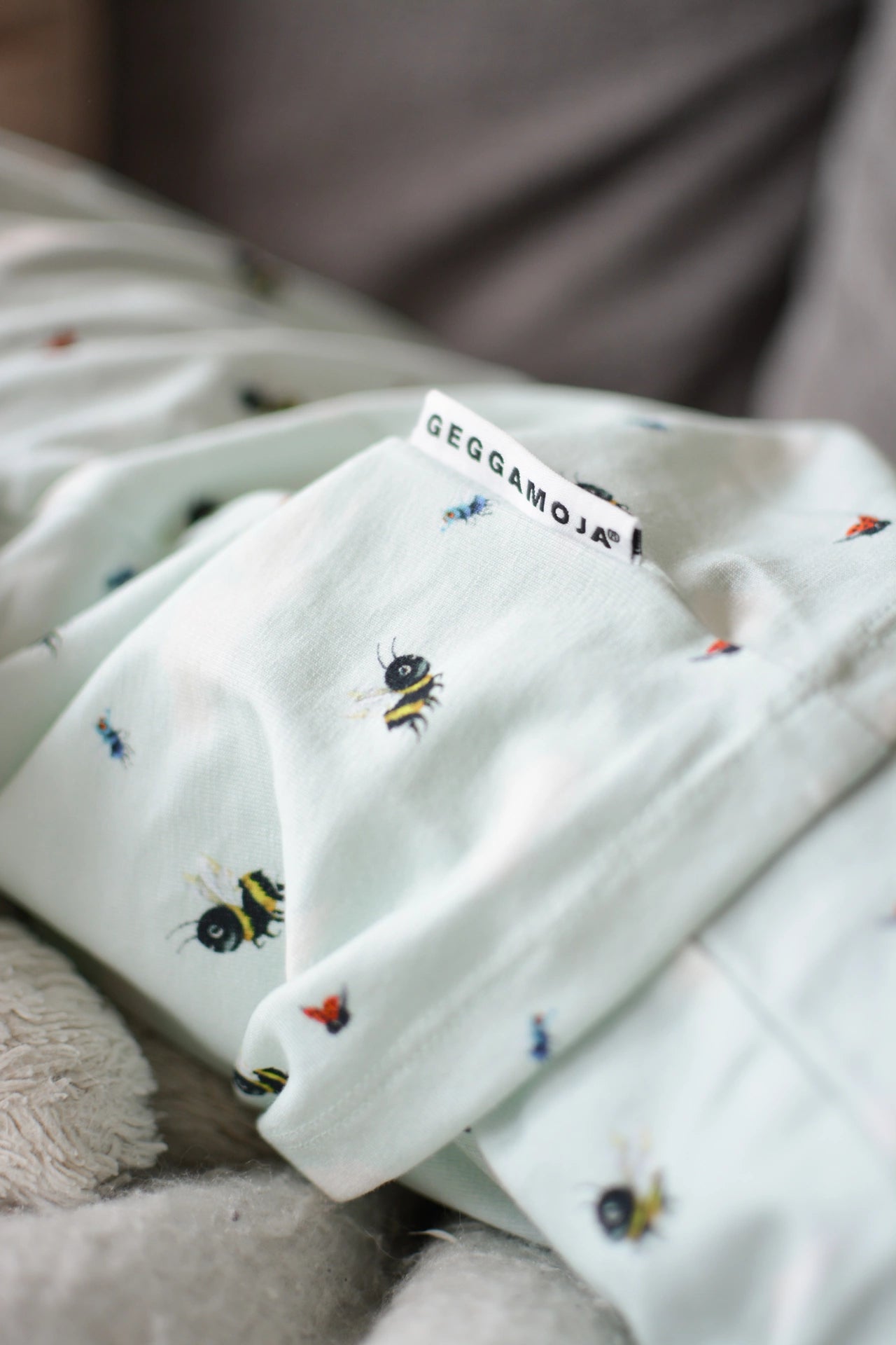 Humlan Djojj two piece pyjamas mint/sky