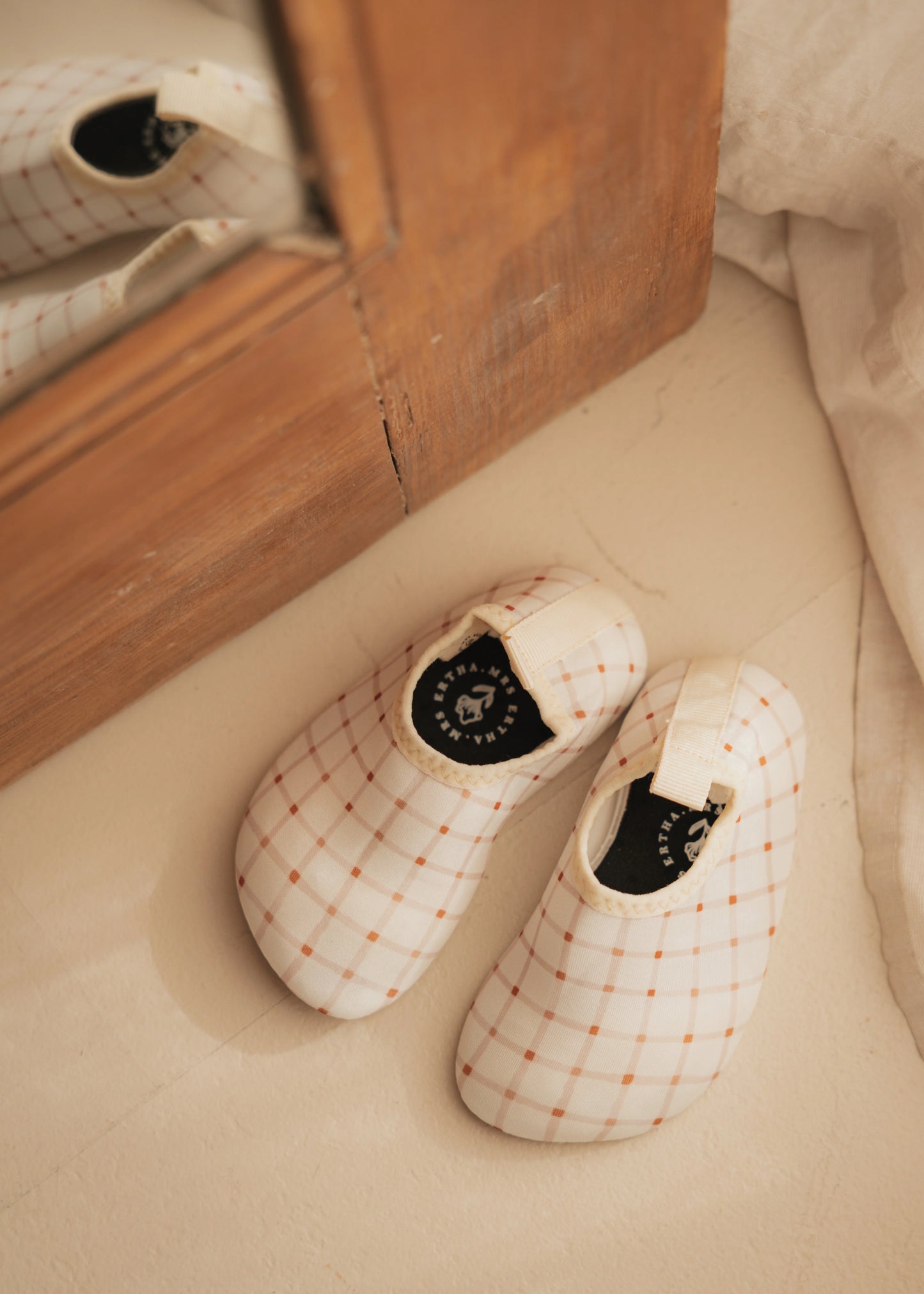 New Swimming Shoes - Organic Squares