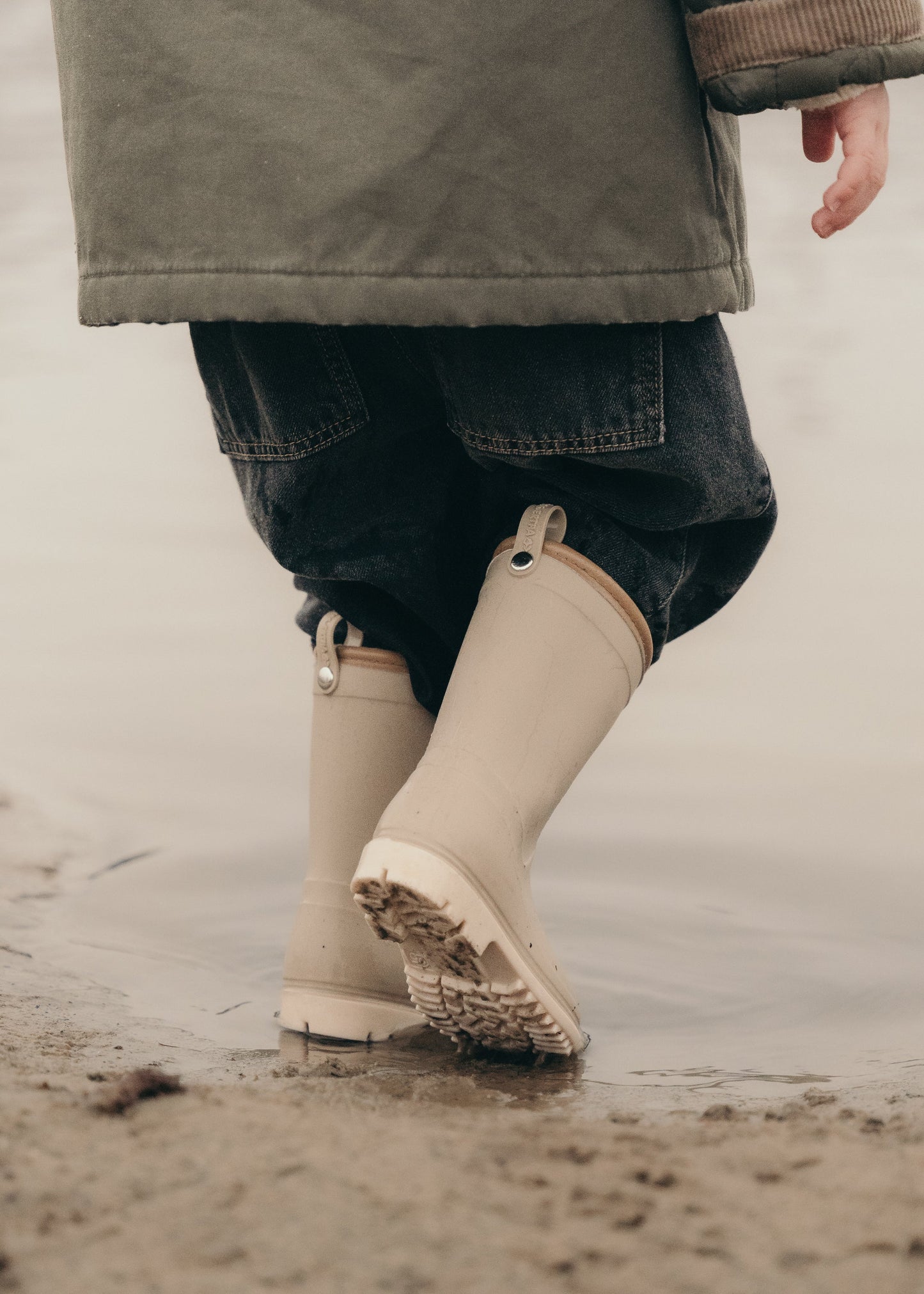 Wellies - Rain boots  - Taupe