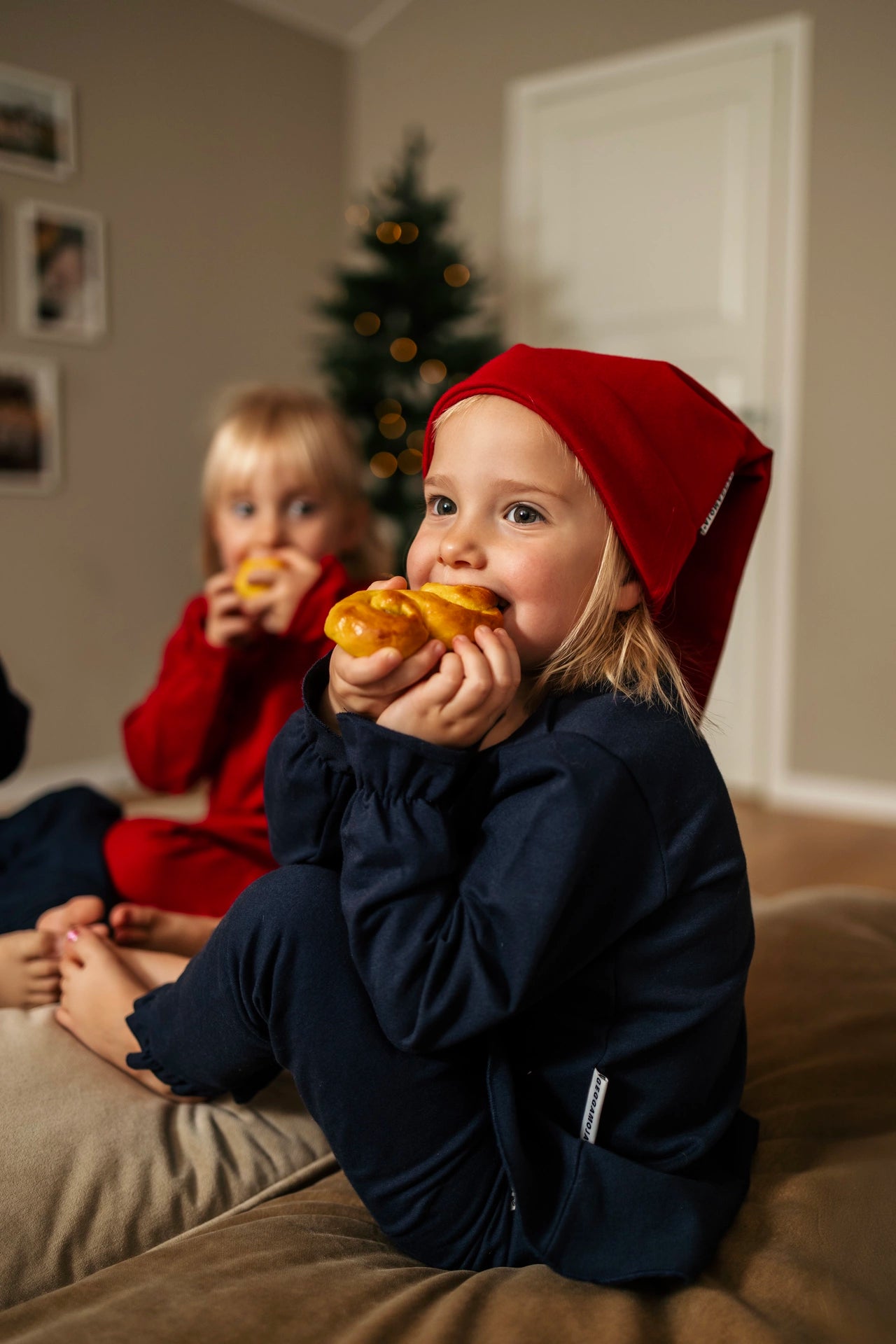 Sweater with leggings - Dark Red