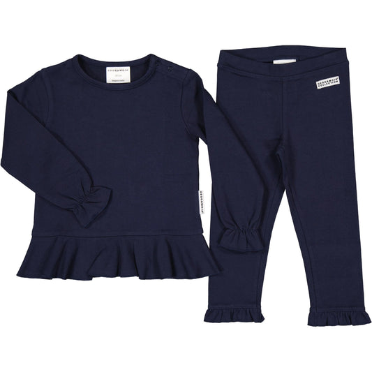 Sweater with leggings - Navy Blue