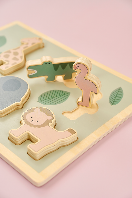 Puzzle druri “Safari” – argëtues dhe edukativ