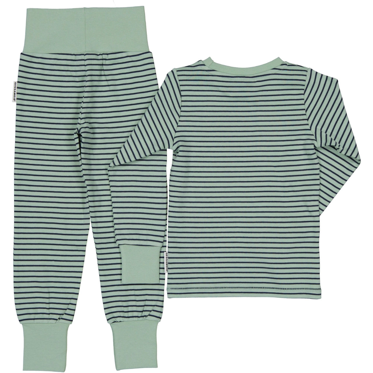 Two piece pyjamas  - Green/Navy