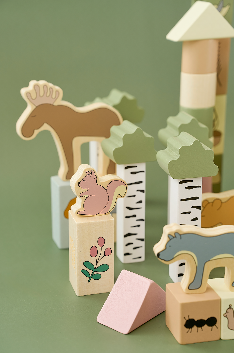 Kube ndërtimi “Forest” (50 pjesë)