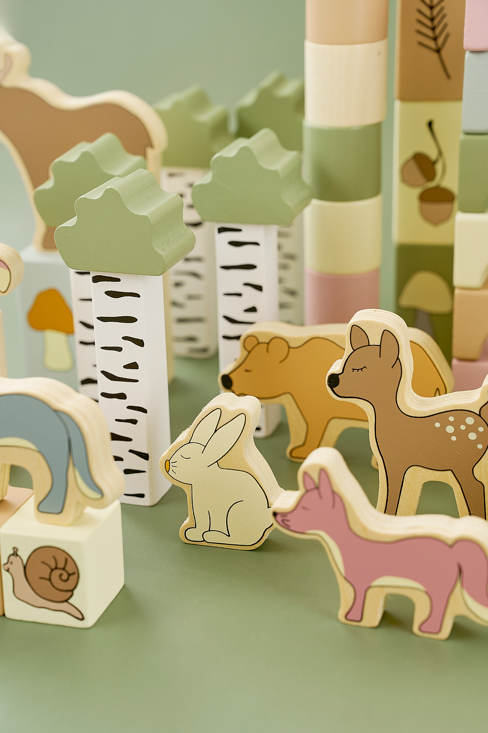 Kube ndërtimi “Forest” (50 pjesë)