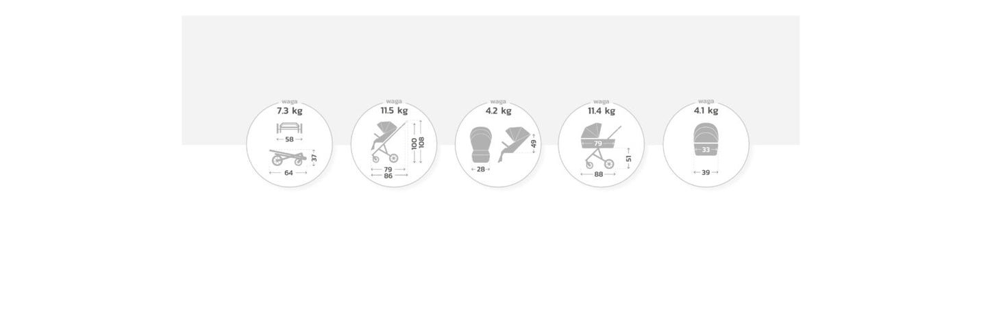 Karroce-MUUVO Trick Ocean Blue 2 in 1