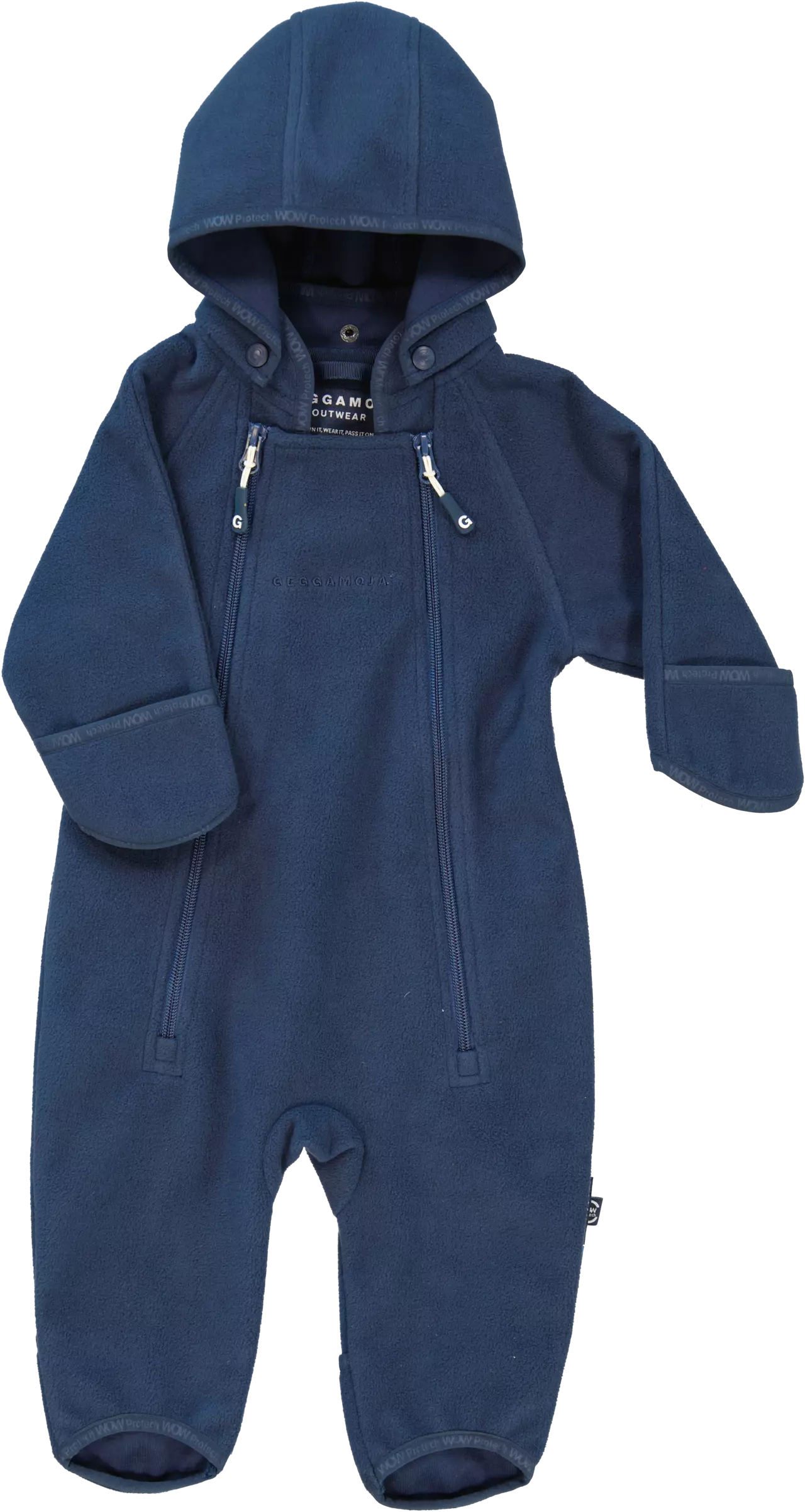 Wind fleece overall -  Navy