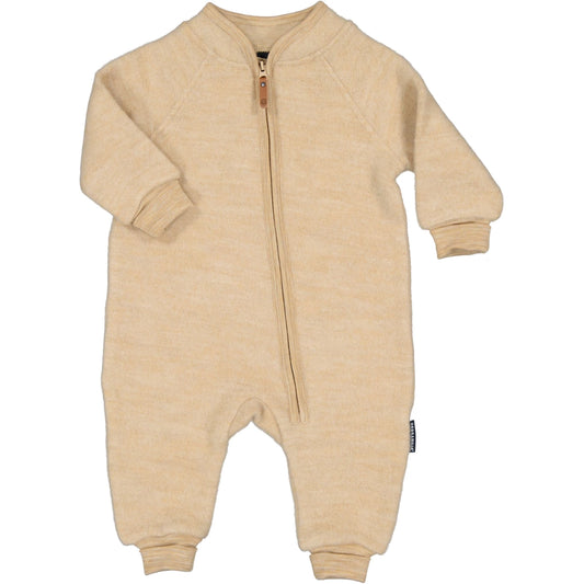 Wool fleece overall