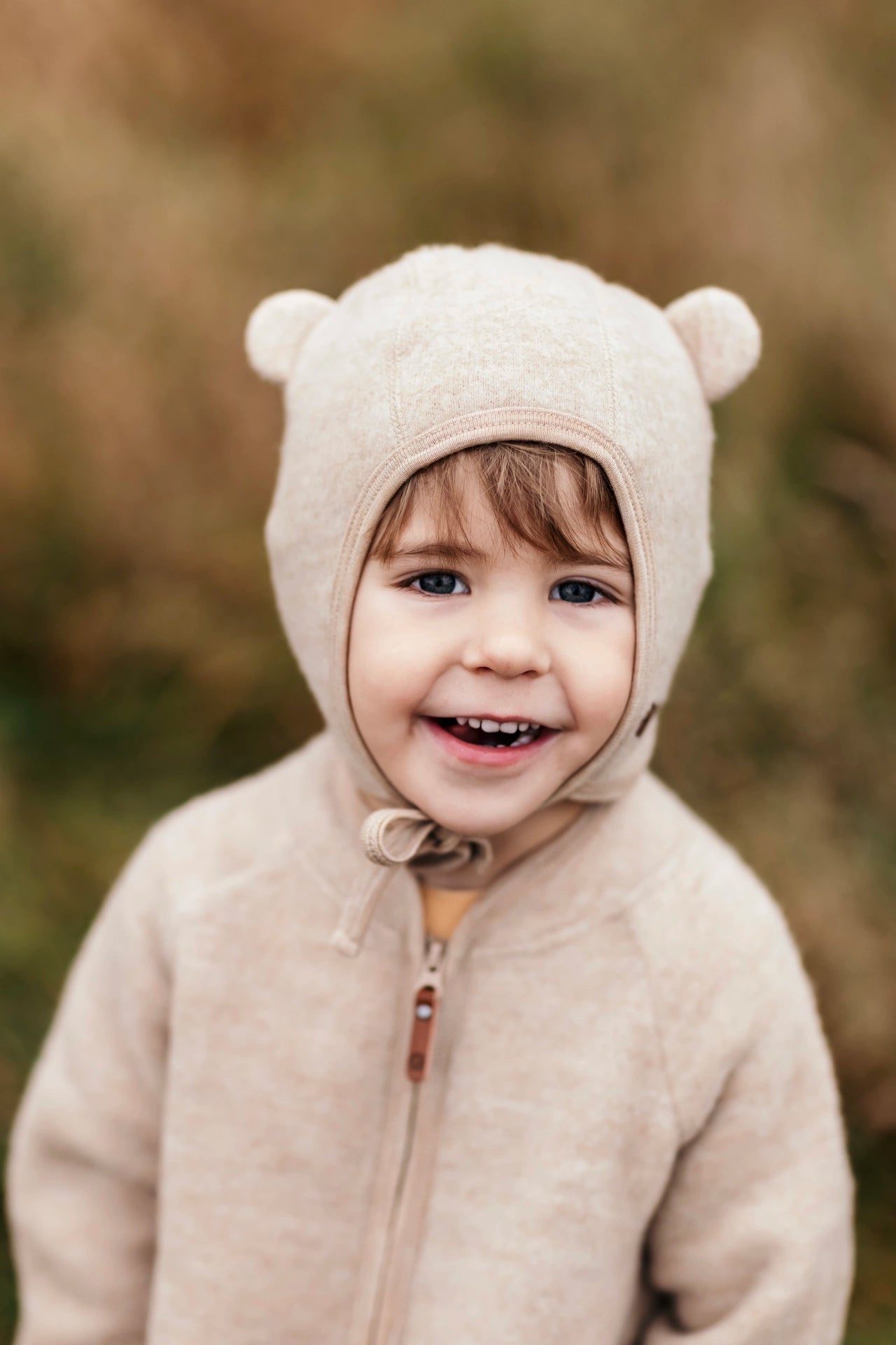 Wool fleece helmet Hat