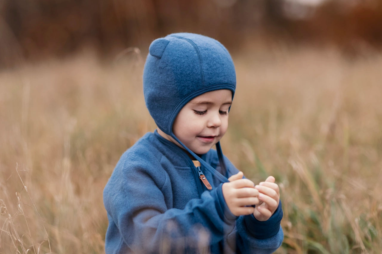 Wool fleece helmet Hat