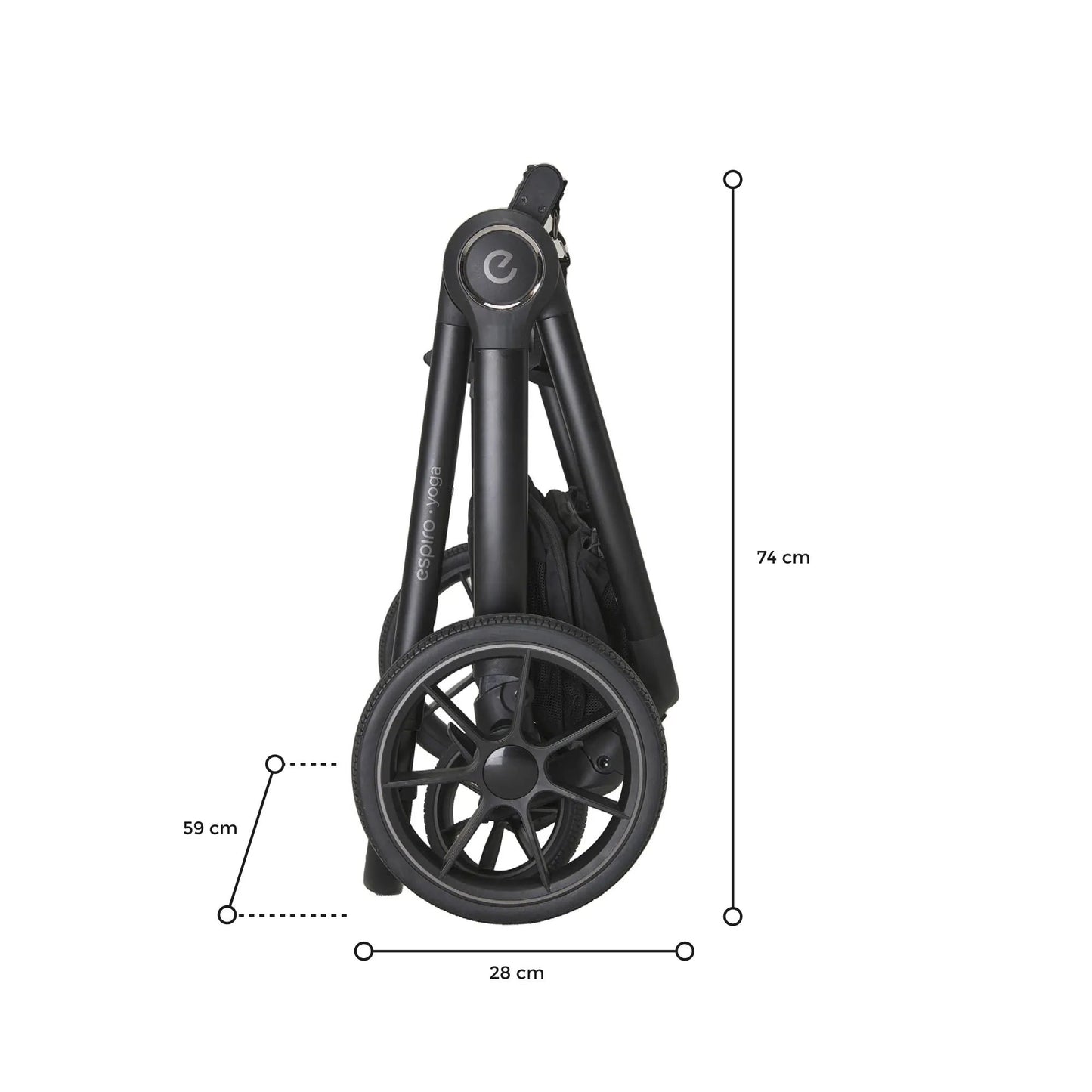 Karrocë Espiro Yoga  2-në-1