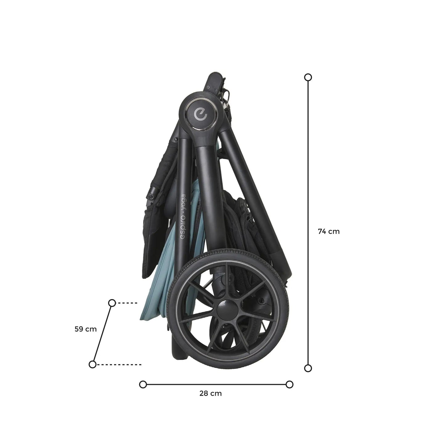 Karrocë Espiro Yoga  2-në-1