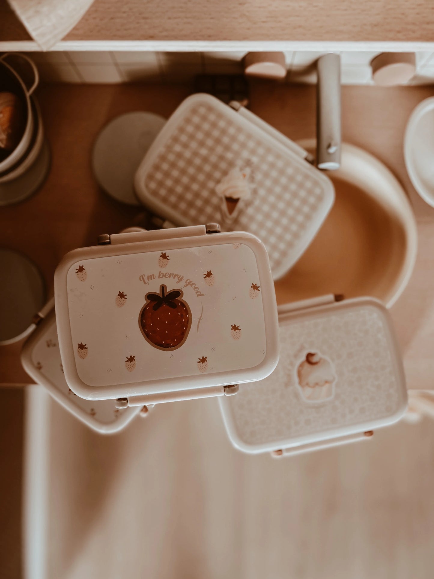 Lunch Box - Strawberries Mood