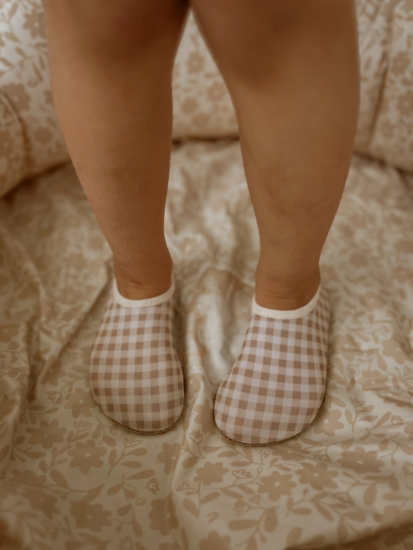 Swimming Shoes - Vintage Squares